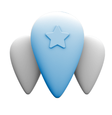 Icon of 3 map pins.