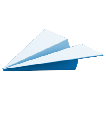 Icon of paper airplane.
