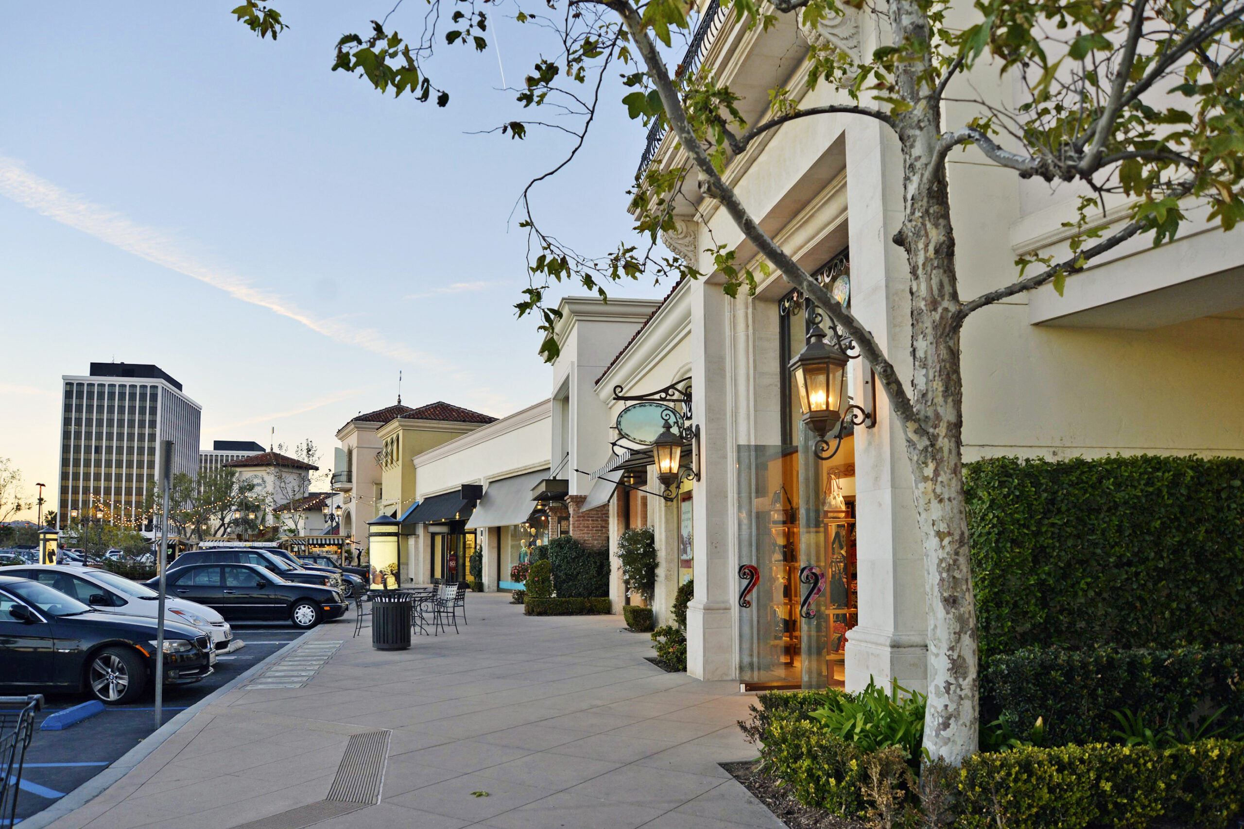 shopping center