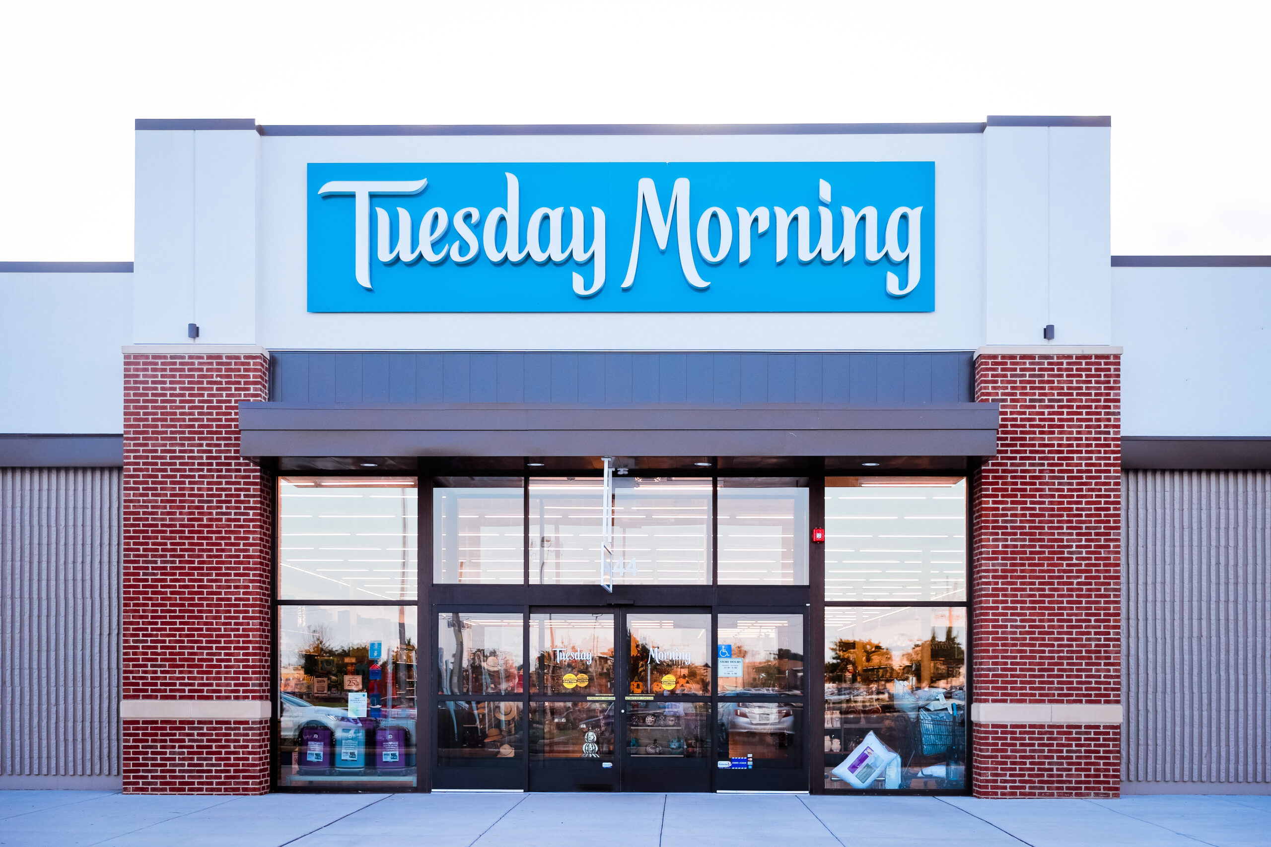 A Tuesday Morning Storefront